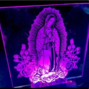 Religious, LED, Mary de Guadalupe